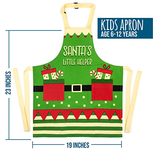 Santa's Little Helper Kids Apron