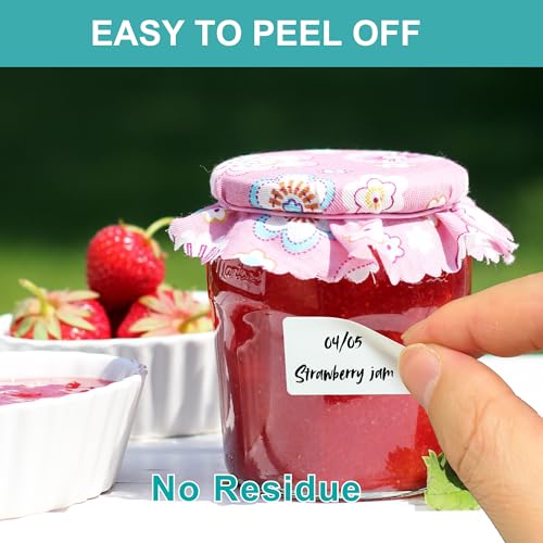 1200 Blank Removable Freezer Labels