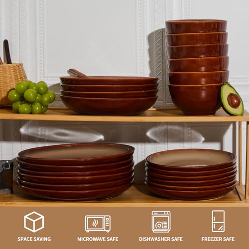 Stoneware Dinnerware Sets for 8