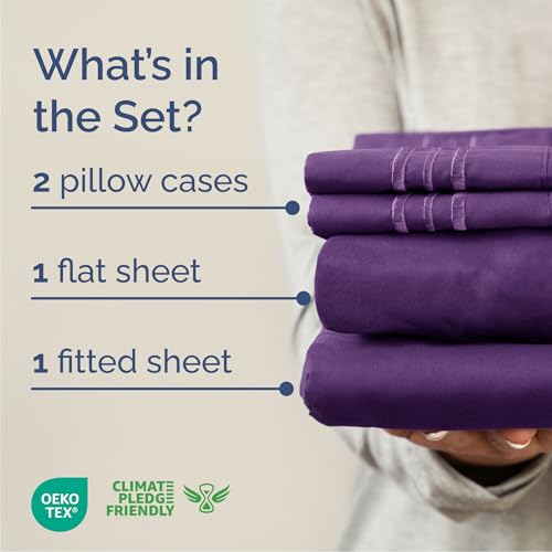 Queen Size 4 Piece Sheet Set