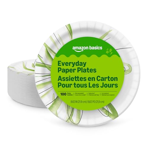 Everyday Disposable Paper Plates (100 Count)
