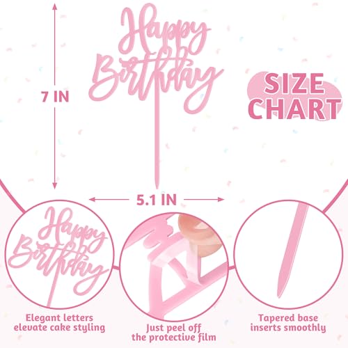 1 PCS Birthday Cake Topper