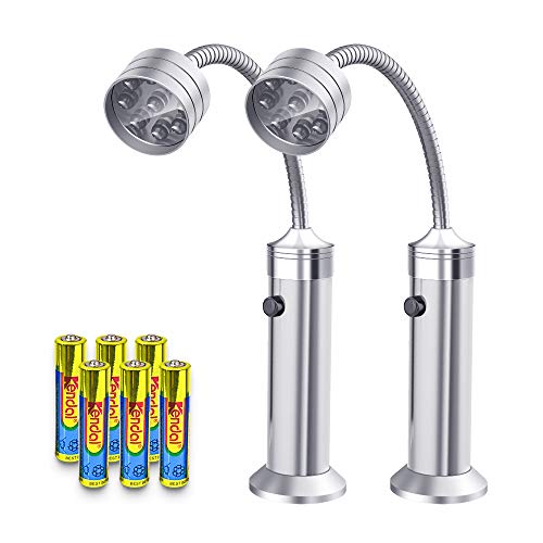 Barbecue Grill Light Magnetic LED Flexible Gooseneck Grilling Accessories (2 Count)