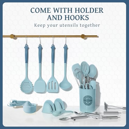 43Pcs Large Kitchen Utensils Set (43 Count)