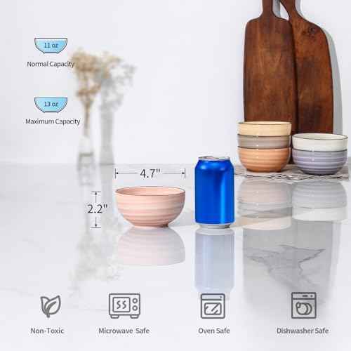 Ceramic Ice Cream Bowls (6 Count)