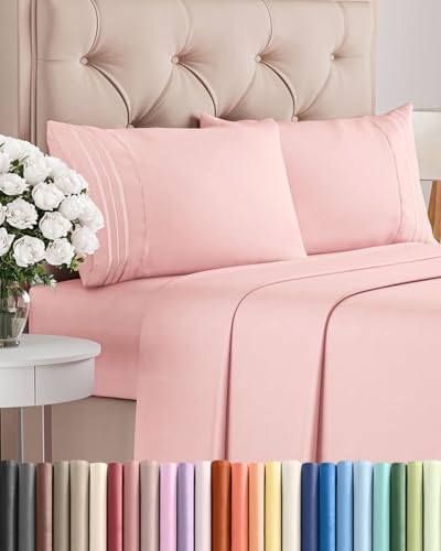 Cal King Size 4 Piece Sheet Set