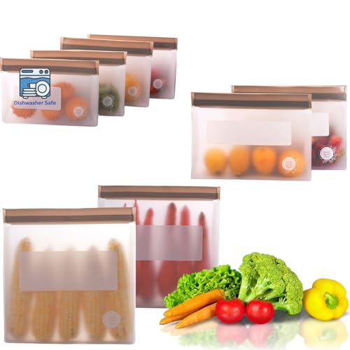 Reusable Food Storage Bags 8 (8 Count)
