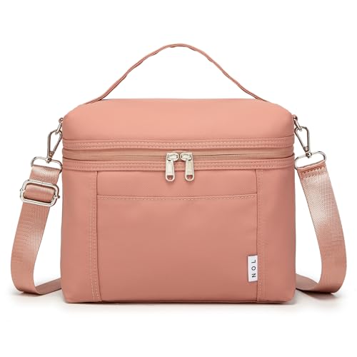 NOL Insulated Lunch Bags for Women Cooler Bag Lightweight Nylon Waterproof Lunch Box for Work