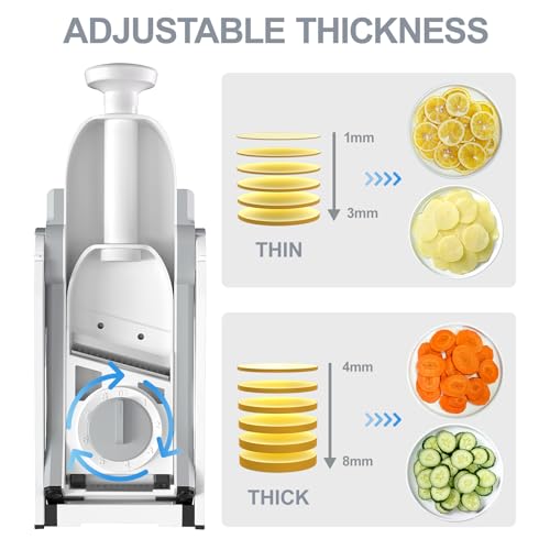 Safe Mandoline Slicer for Kitchen (16 Ounce)
