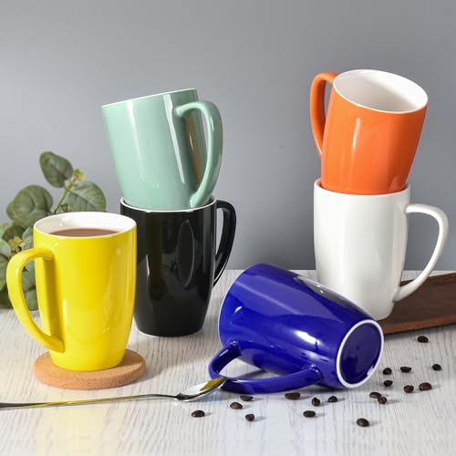 Porcelain Mug Set (6 Count)