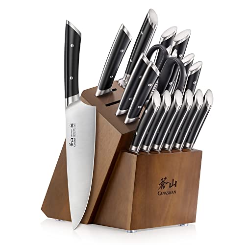 HELENA Series German Steel Forged Knife Block Set