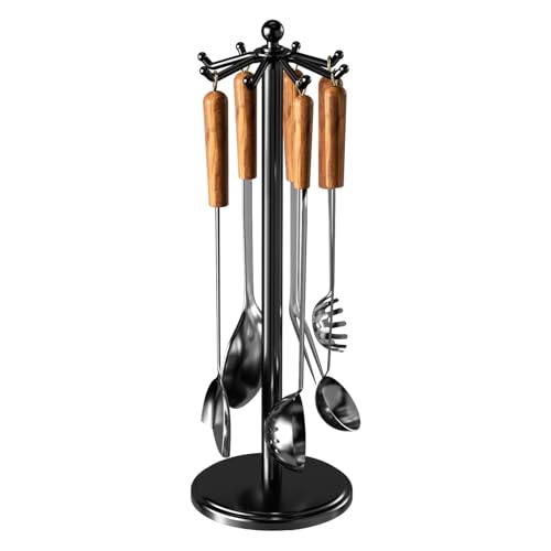 Kitchen Countertop Rotating Utensil Holder