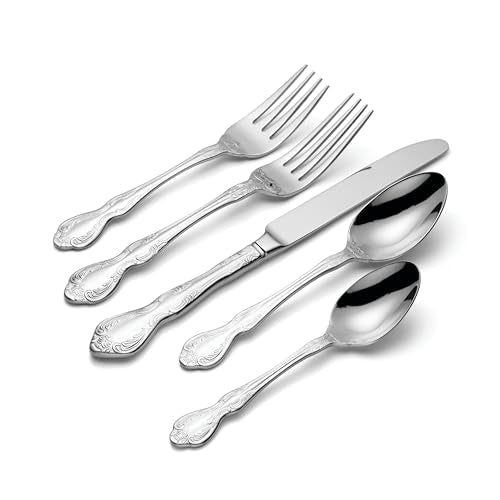 Mandolina 65 Piece Flatware Set (65 Count)