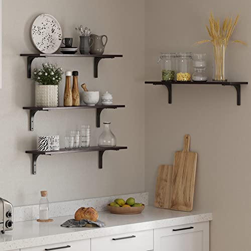 Long Wall Shelves (2 Count)