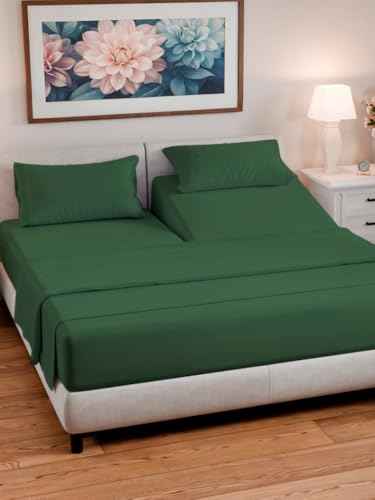 Flex Top Split Head King 4 Piece Sheet Set