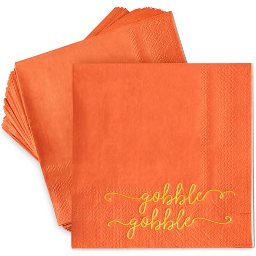 Gobble Gobble Cocktail Napkins (50 Count)