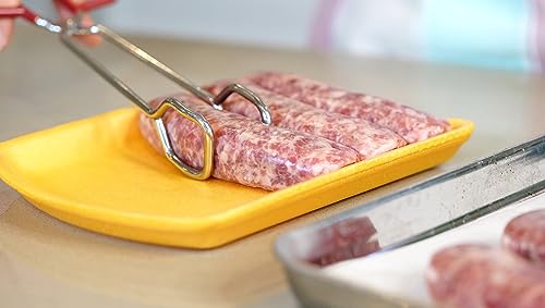 10 Inch Heavy Duty Stainless Steel Kitchen Tongs (2 Count)