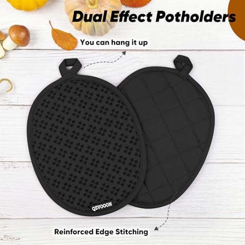 Oven Mitts and Pot Holders 4 Sets (4 Count)
