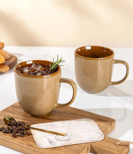 Ceramic Coffee Mugs Set of 6 (6 Count)