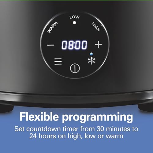 6 Quart Set & Forget Programmable Slow Cooker