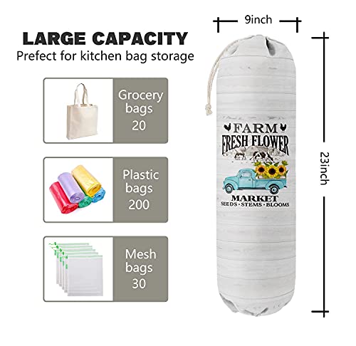 Grocery Bags Holder Organizer for Shopping Bags