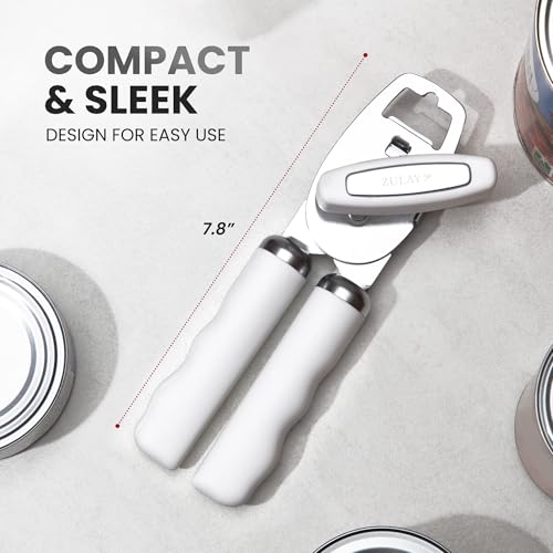 Heavy Duty Stainless Steel Can Opener Manual with Bottle Opener