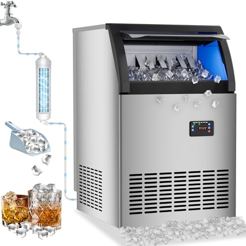 Ice Maker Commercial Spray Drench Ice Maker Machine 200Lbs