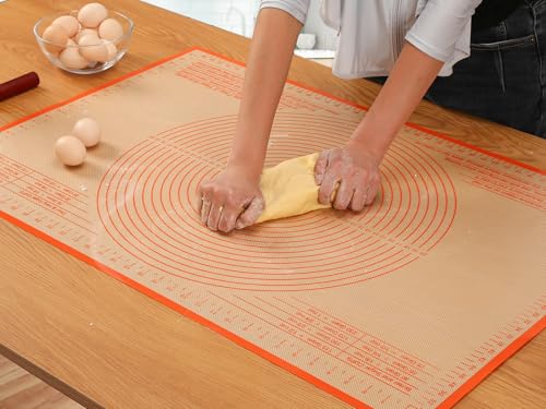 Silicone Pastry Mat 34x26 Inch Nonstick Baking Mat