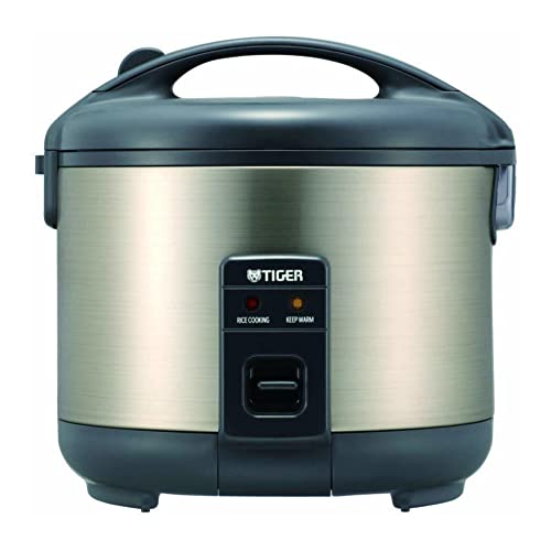 JNP-S18U-HU 10-Cup (Uncooked) Rice Cooker and Warmer, Stainless Steel Gray (10 Count)