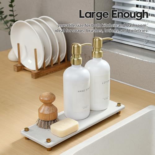 Water Absorbing Stone Sink Caddy Kitchen Sink Organizer Tray