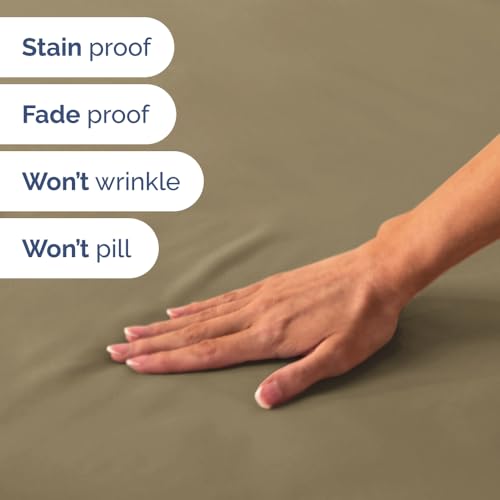 Short Queen Size 4 Piece Bed Sheet Set