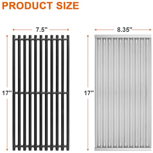 Grill Grate & Emitter Plate Kit for Charbroil TRU