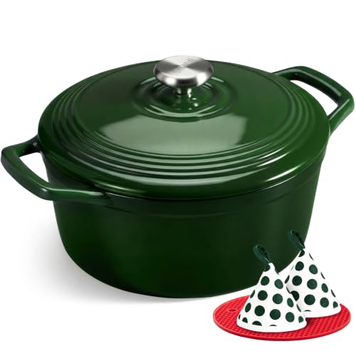 Enameled Cast Iron Dutch Oven