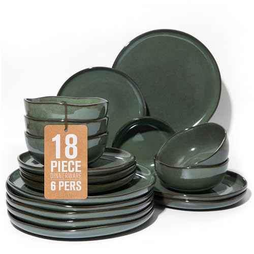 Stoneware Dinnerware Sets for 6
