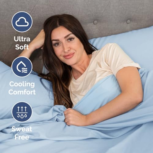 Short Queen Size 4 Piece Bed Sheet Set