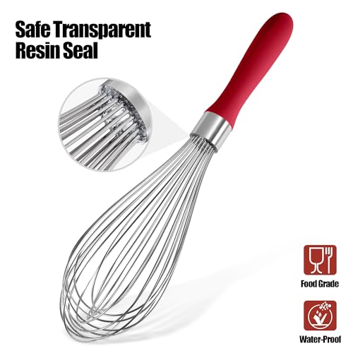 18 8 Stainless Steel Balloon Whisk for Cooking