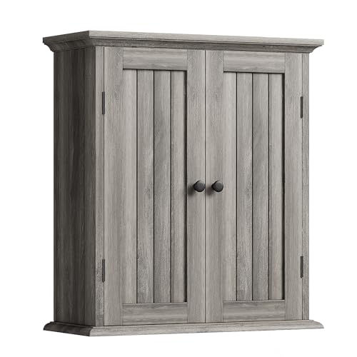 Bathroom Wall Cabinet with 2 Doors