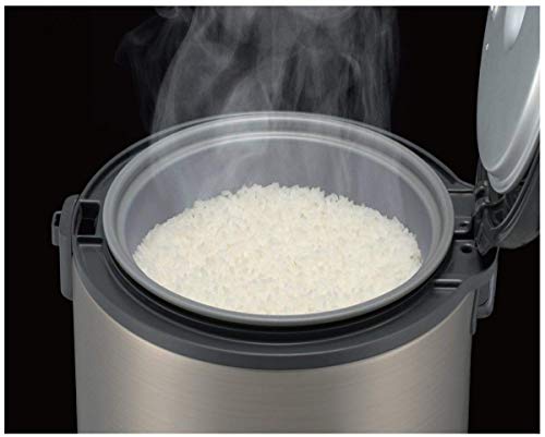 JNP-S18U-HU 10-Cup (Uncooked) Rice Cooker and Warmer, Stainless Steel Gray (10 Count)