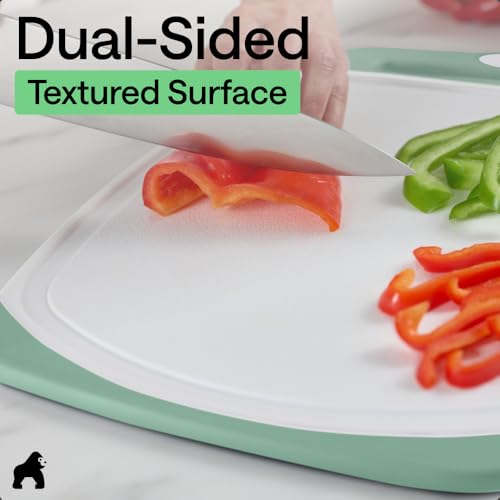 BPA Free Reversible Kitchen Cutting Board (3 Count)