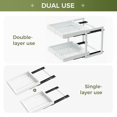 Expandable Pull Out Cabinet Organizer