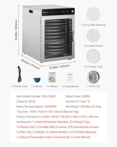 Food Dehydrator Machine