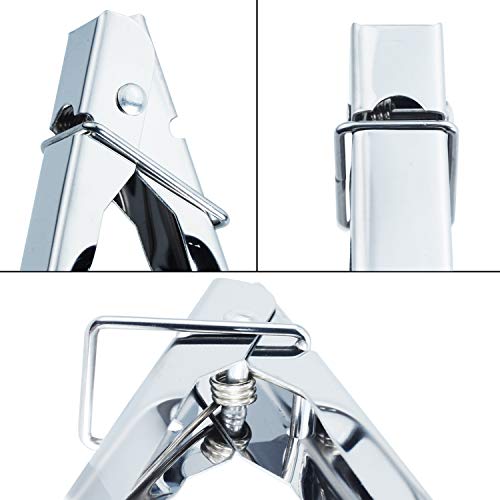 Stainless Steel Serving Tongs Metal Cooking Tongs (3 Count)