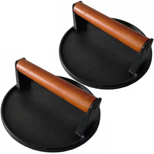 2 Pack Burger Press 7.08" Round