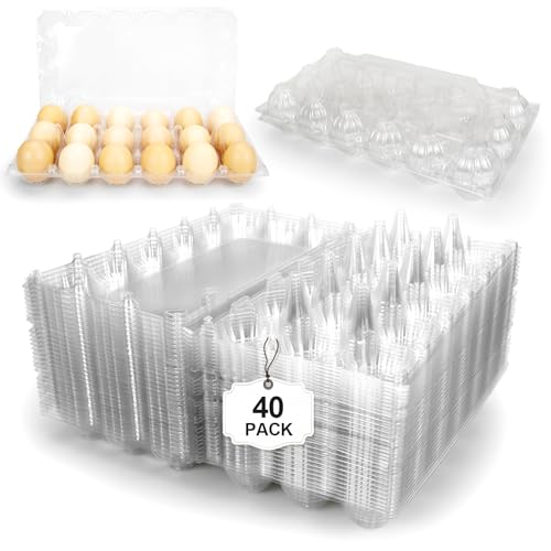 40 Pack Egg Cartons (40 Count)