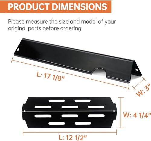 Porcelain Enameled Grill Flavorizer Bar BBQ Gas Grill Replacement Parts for Weber Genesis II 300 Series E