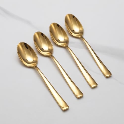 8 Piece Gold Spoons Set (8 Count)
