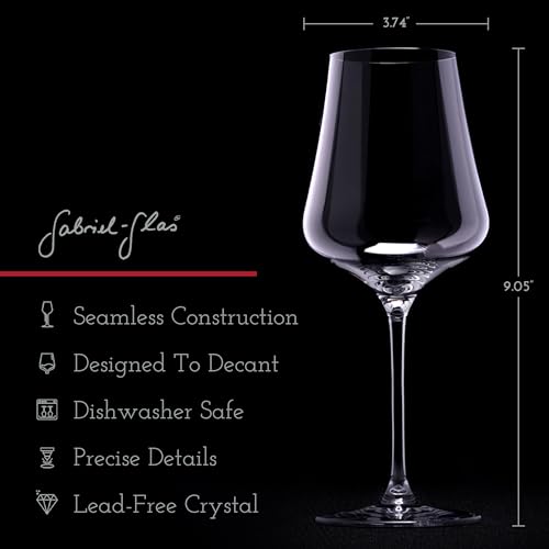 Crystal Wine Glasses (6 Count)
