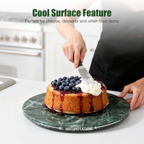 12" Marble Lazy Susan Turntable