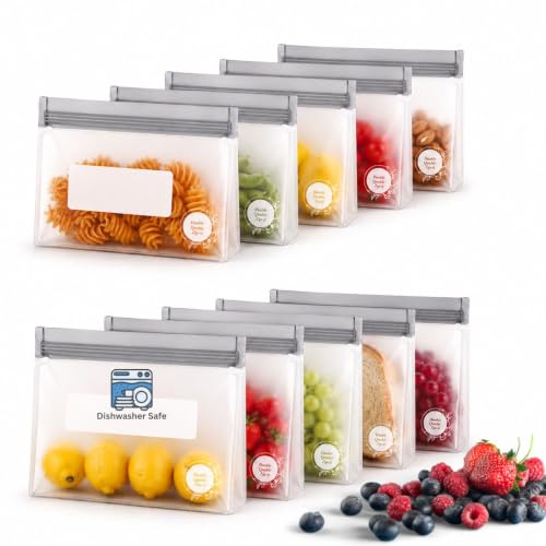 Reusable Food Storage Bags (10 Count)