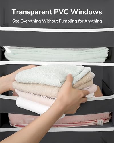 Over The Door Organizer with 6 Large Pockets 12 Side Pockets